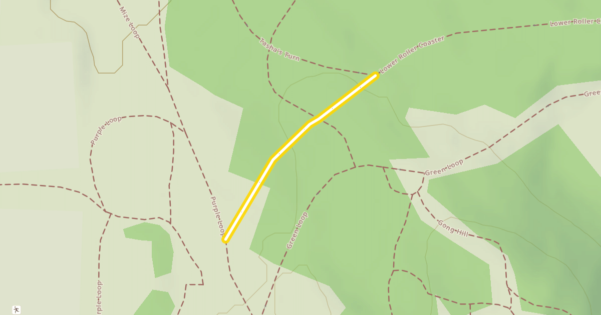 Map preview of Lower Roller Coaster