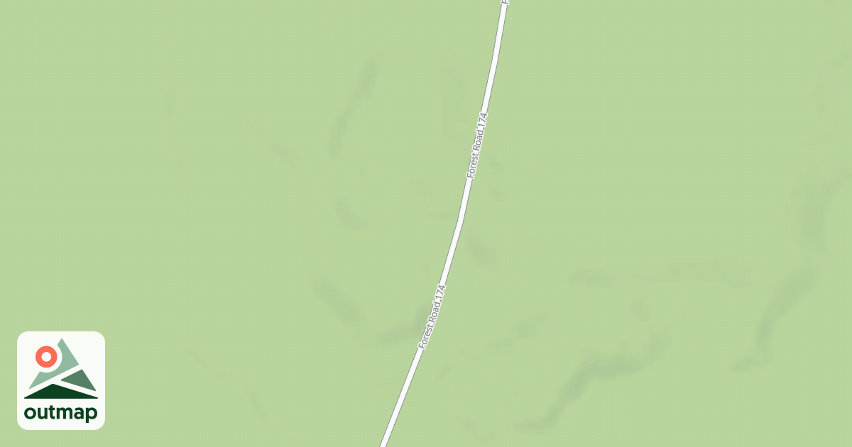 Map of FR 174E