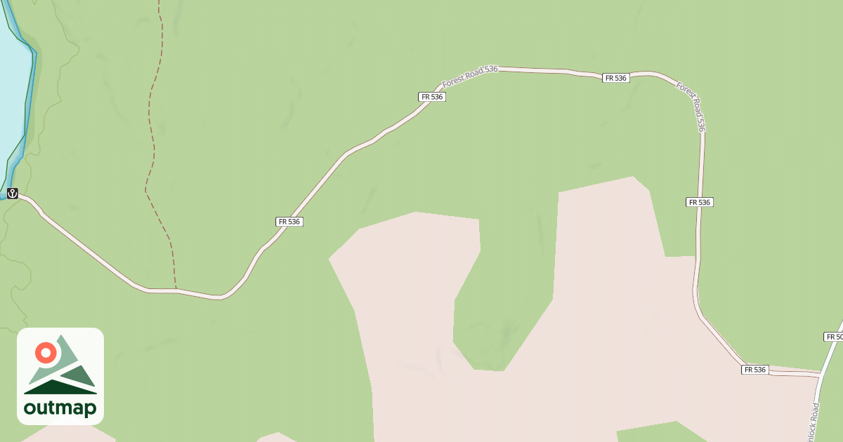 Map of FR 536