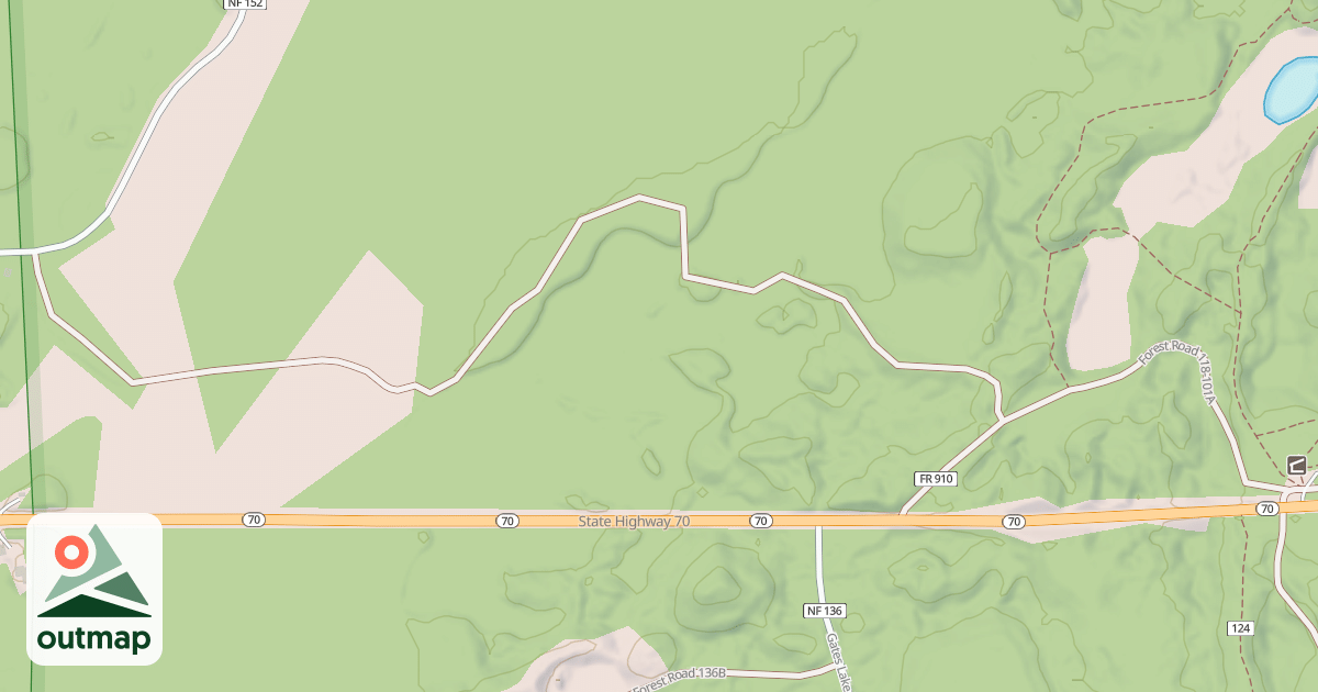 Map of PRICE COUNTY SNOWMOBILE-101A