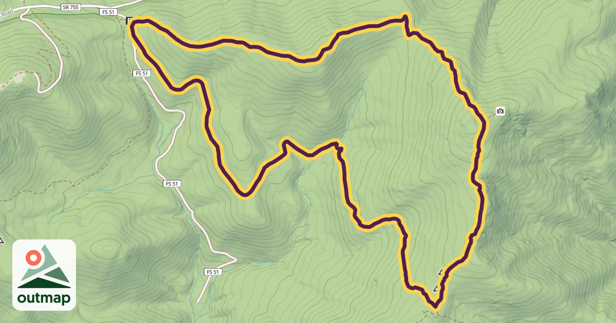 Map of Henry Lanum Memorial Trail