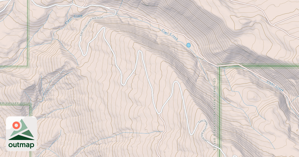 Map of BLM National GTLF Public Motorized Roads 66c09a27-a442-4f17-aec4-43e83190b0d3