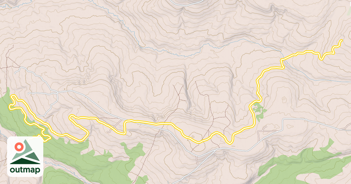Map of Marathon Connector Trail