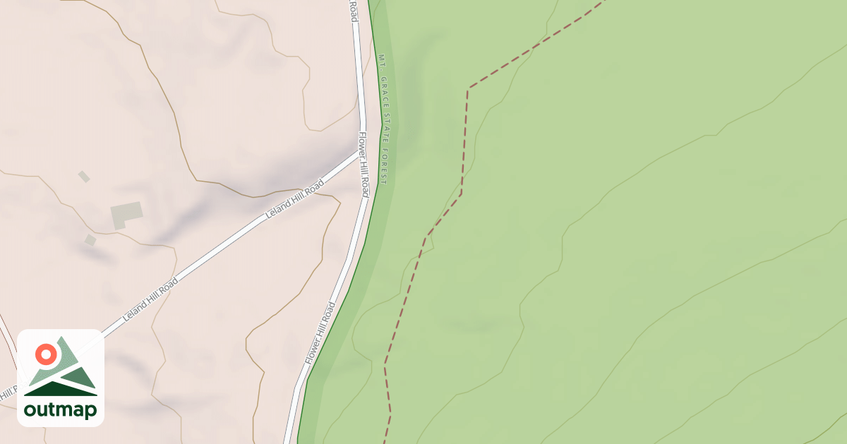 Map of Round the Mountain Trail