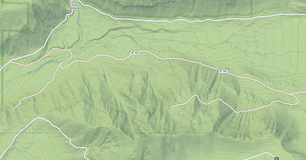 Map preview of SOUTH WHITEWATER ROAD