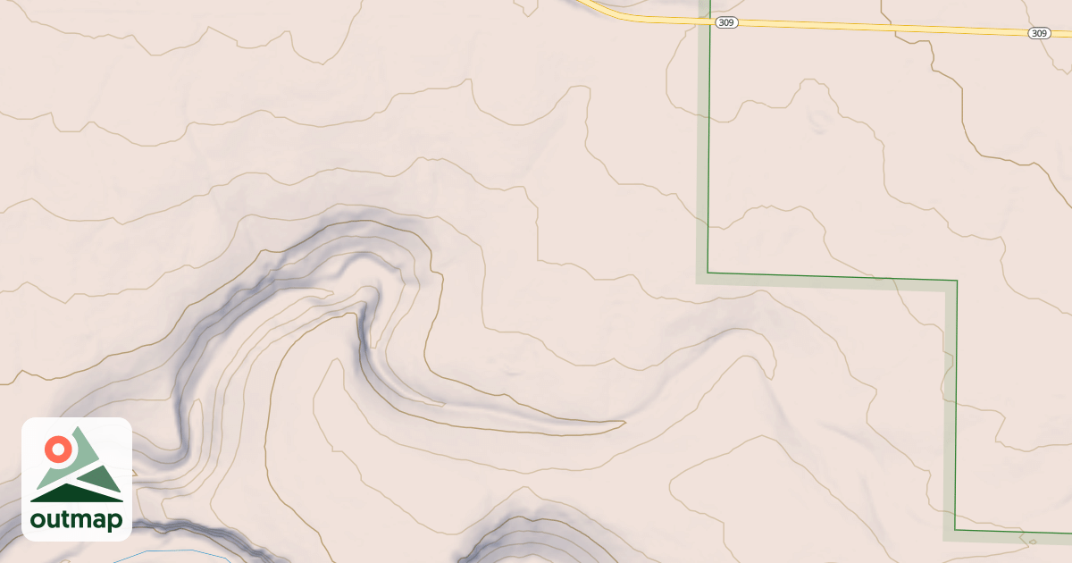 Map of HUB BROWN CO.