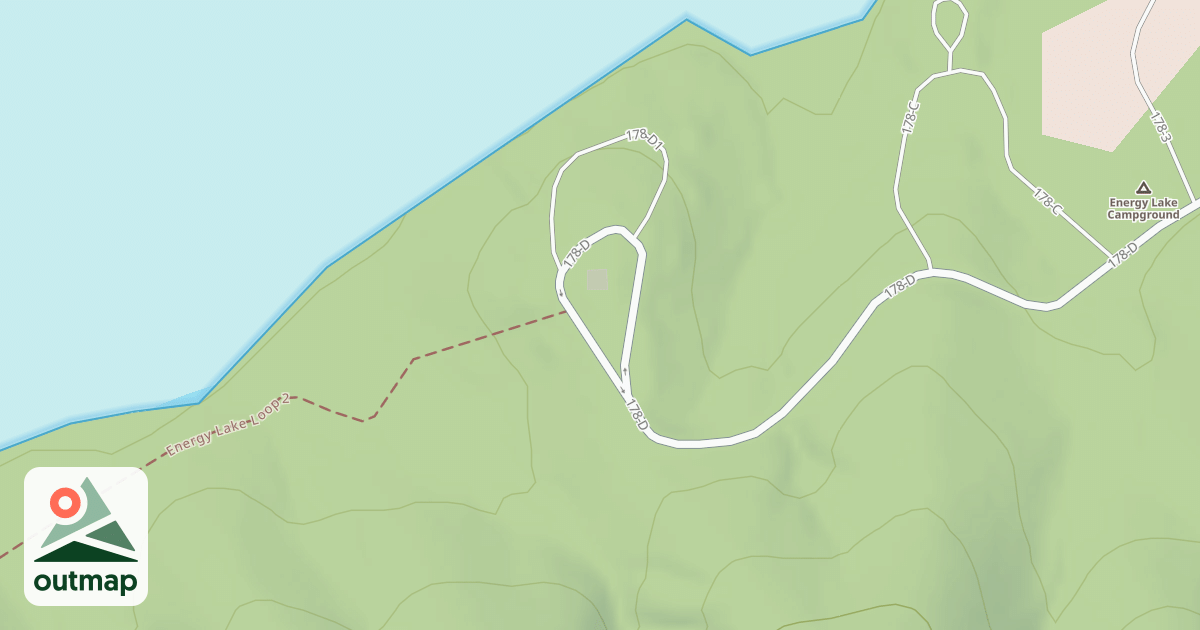 Map of E.L. AREA D ACCESS