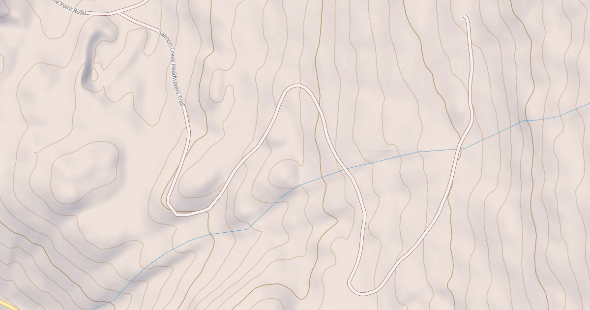 Map preview of SALMON CREEK HEADWATERS
