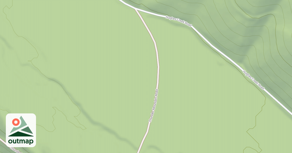 Map of (FDR) THUNDER MTN-JOHNSON