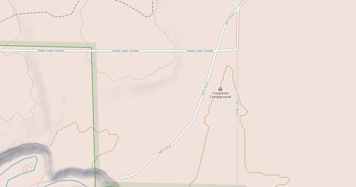 Map preview of CLAYBANKS