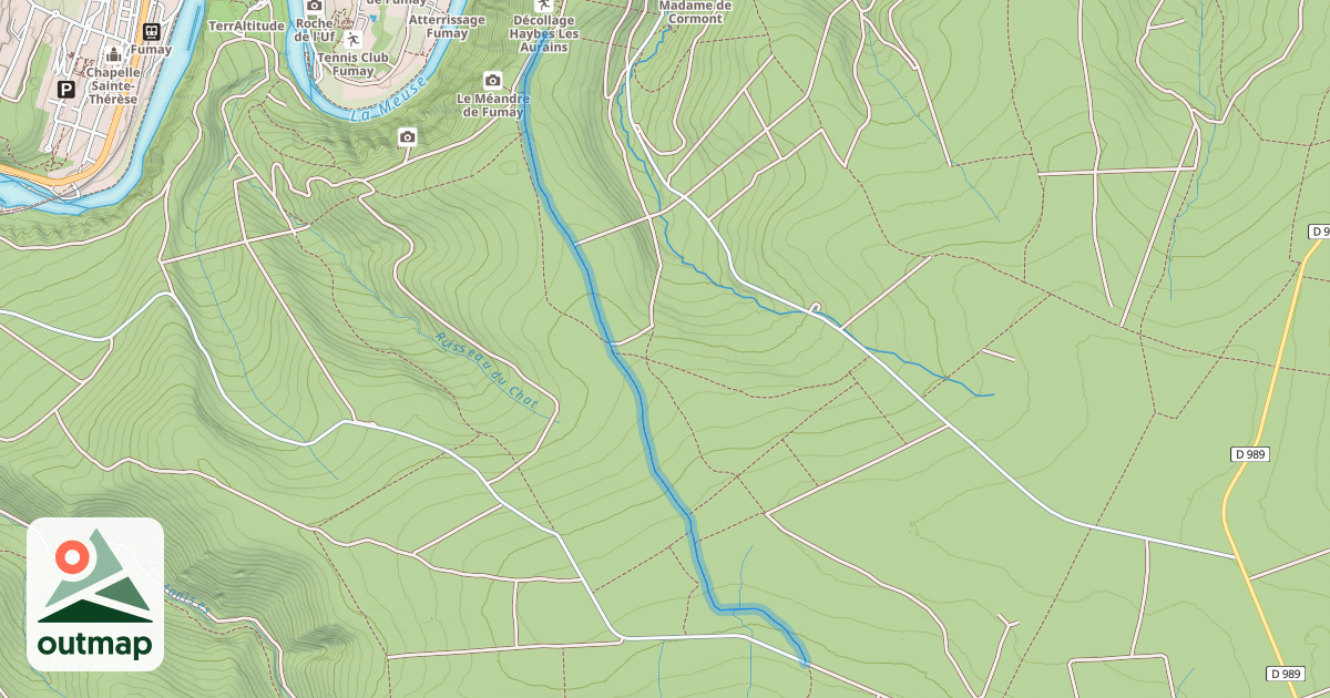 Map of Voie Baudiale