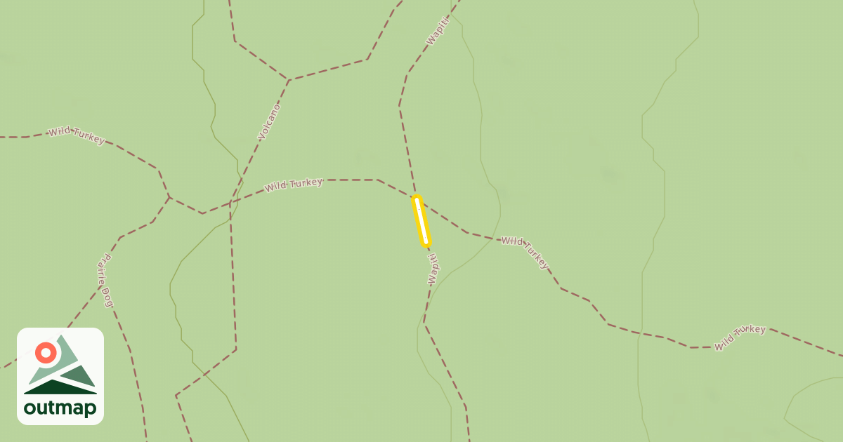 Map of Wapiti