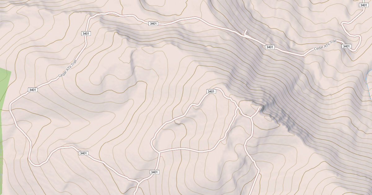 Map preview of Cedar Atv