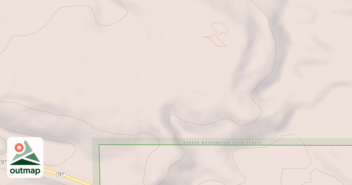 Map of B&B Connection Trail