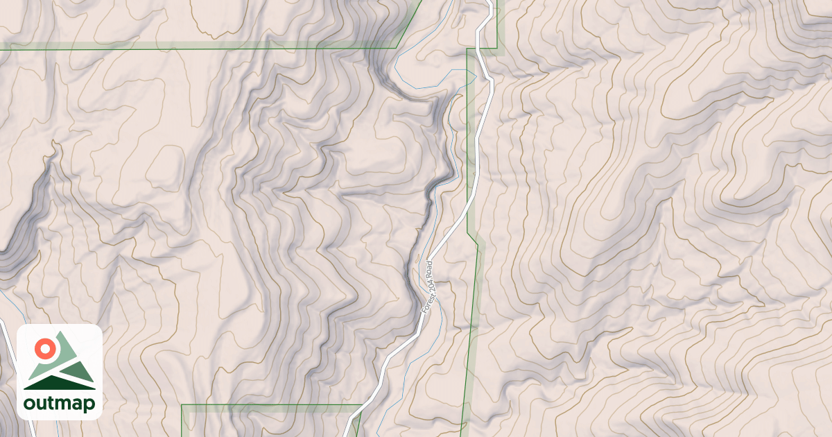 Map of USFS Motor Vehicle Use Map Roads {60BE8E5C-0CD9-4E1F-A66C-111DAFD25348}