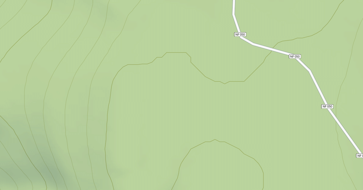 Map preview of USFS Motor Vehicle Use Map Roads {7F50E1C3-7229-4EAE-A90D-492F3C730299}