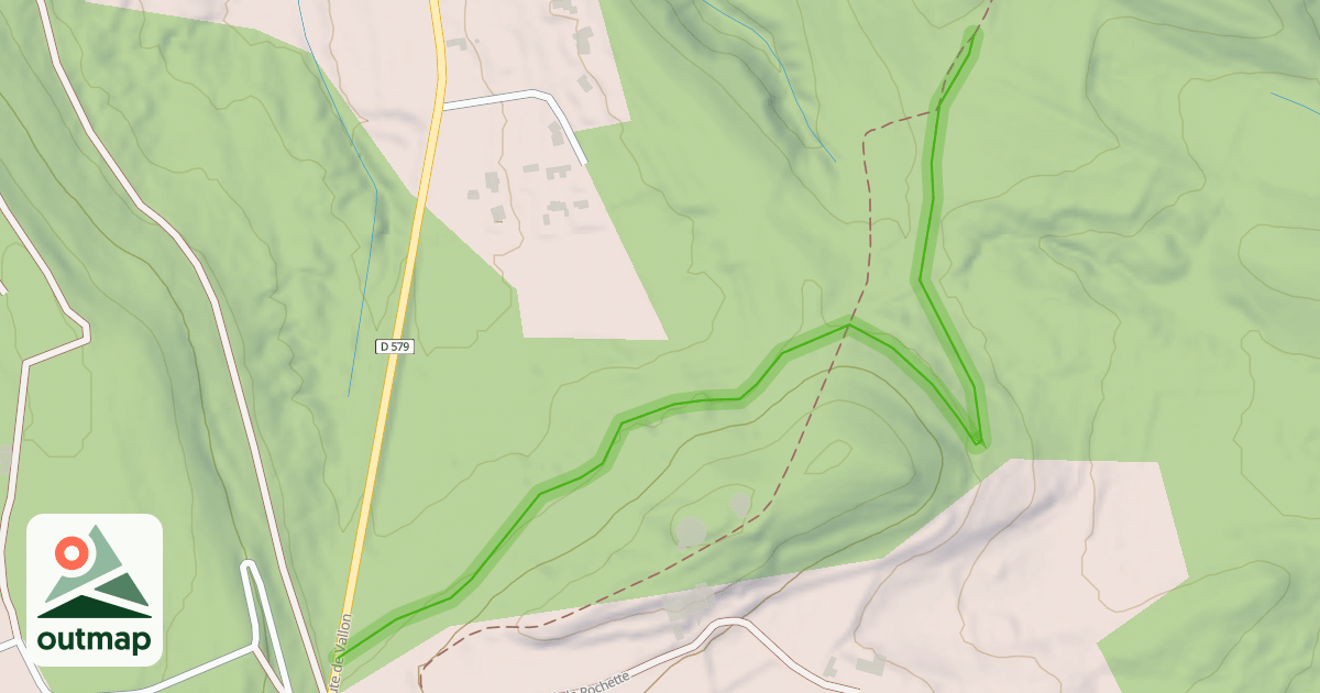 Map of Verbindungstrail