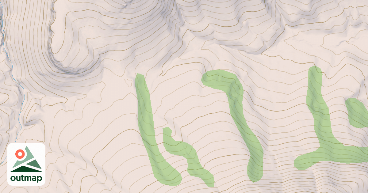 Map of JAKES CREEK SPUR A