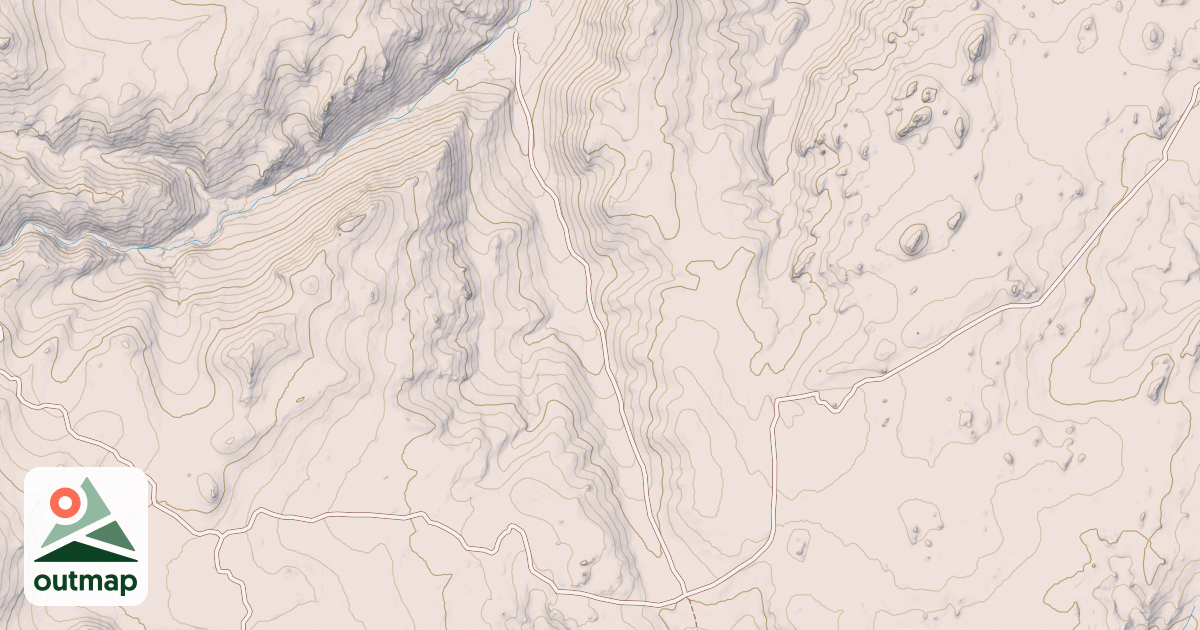 Map of KENO CREEK