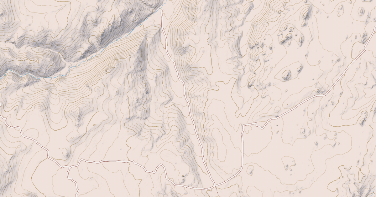 Map preview of KENO CREEK