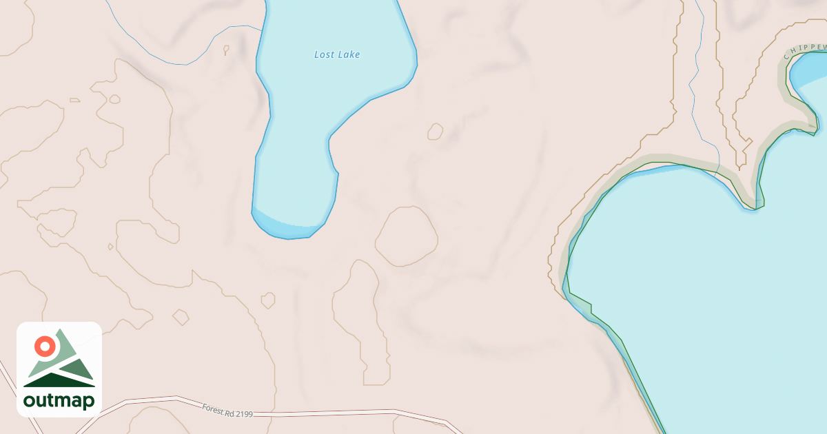 Map of CAMP 101 SPUR 2197