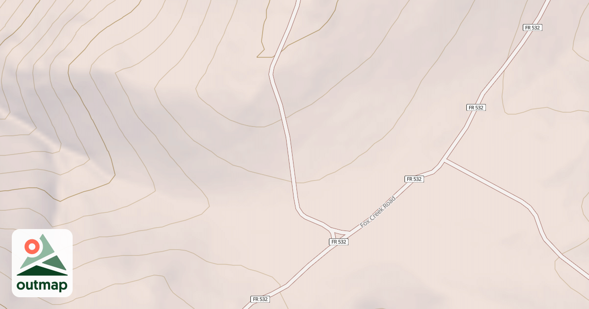 Map of FOX CREEK SPUR H