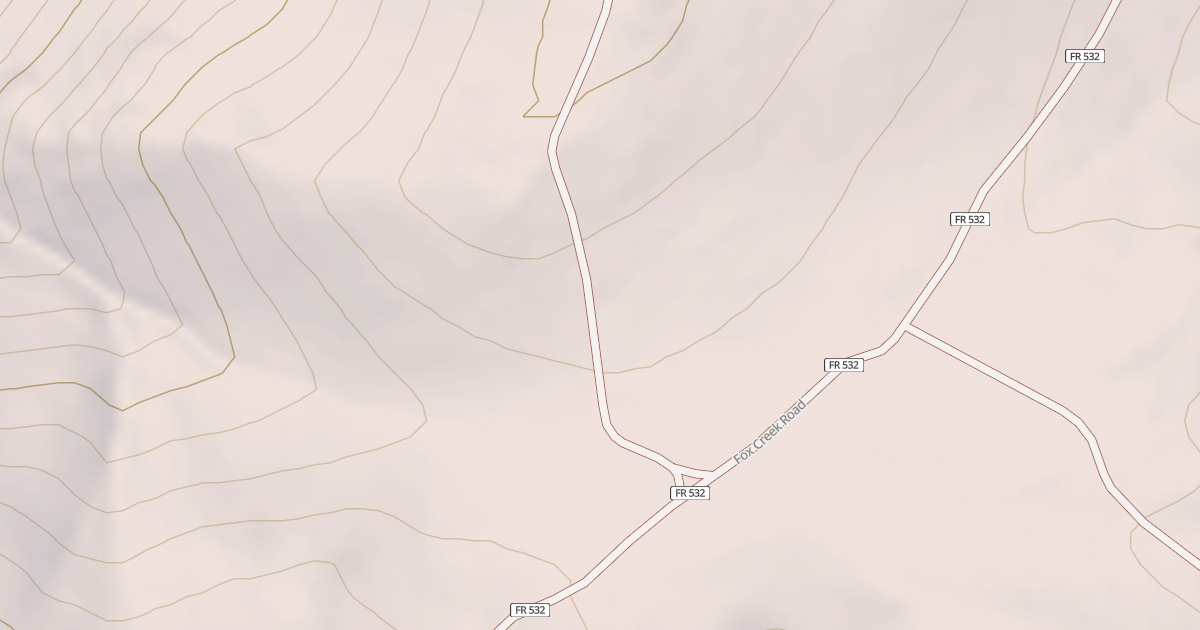 Map preview of FOX CREEK SPUR H