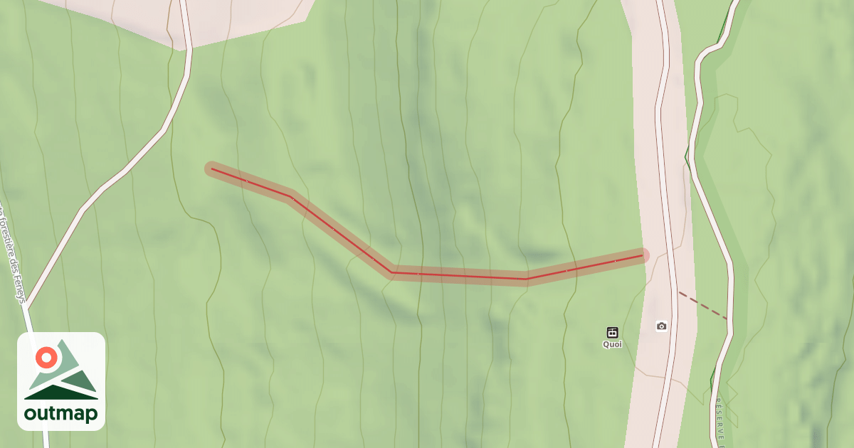 Map of Chevreuils