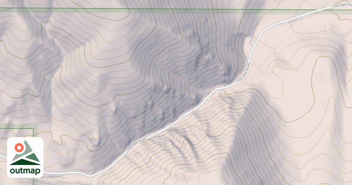Map of FIVEMILE