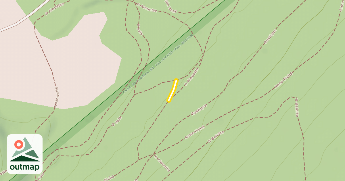 Map of A Alouette