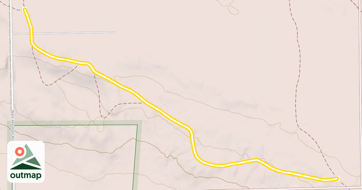 Map of Cross-Country Ski Trail