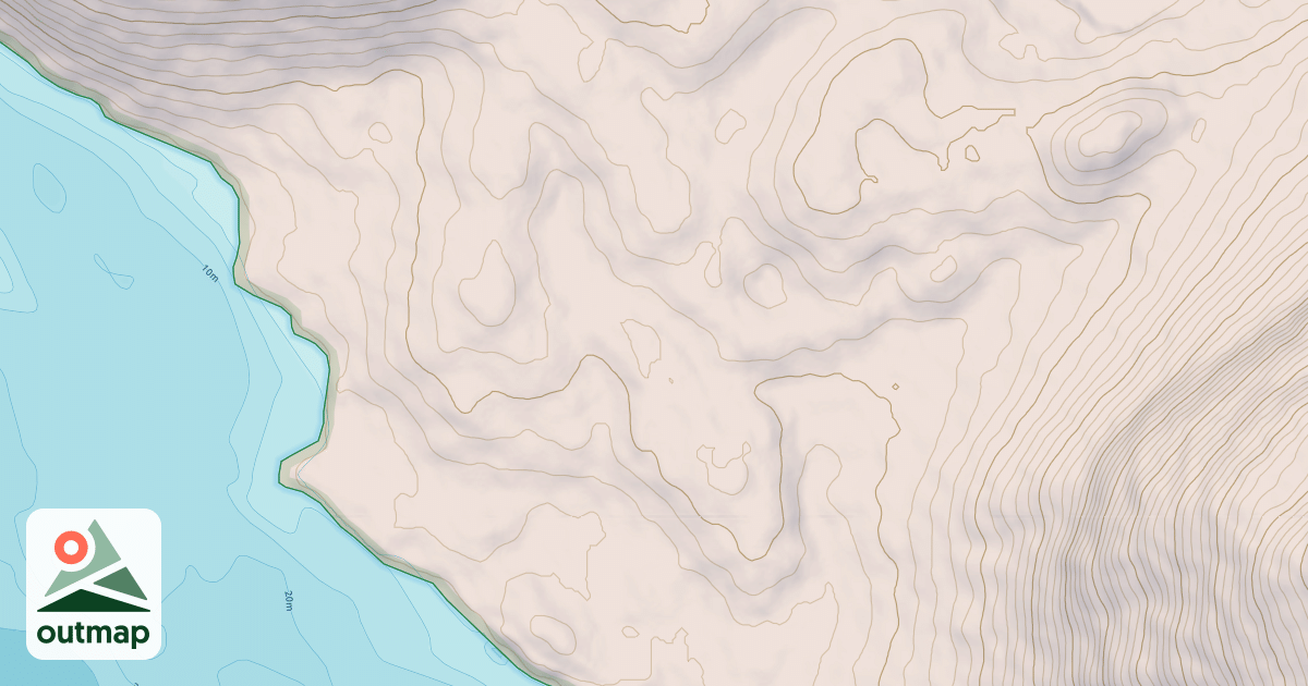 Map of Sitkoh Lake Spur Road