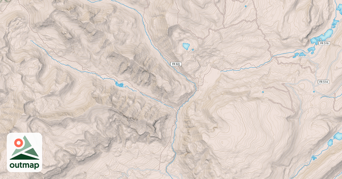 Map of Lost Trail