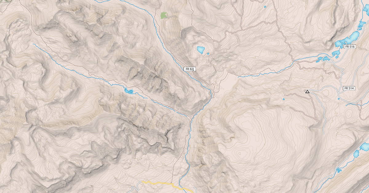 Map preview of Lost Trail