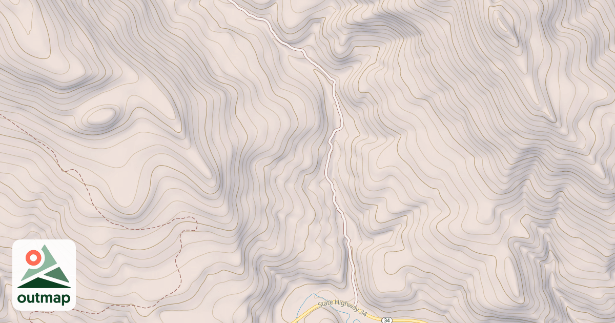 Map of BEAR CREEK