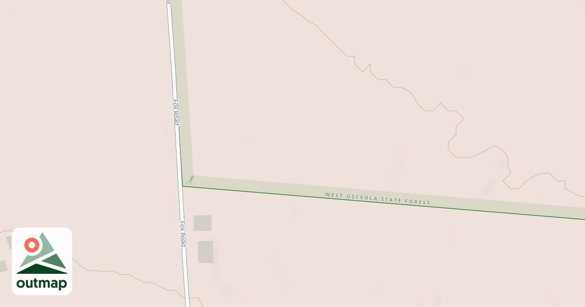Map of Snowmobile Trail