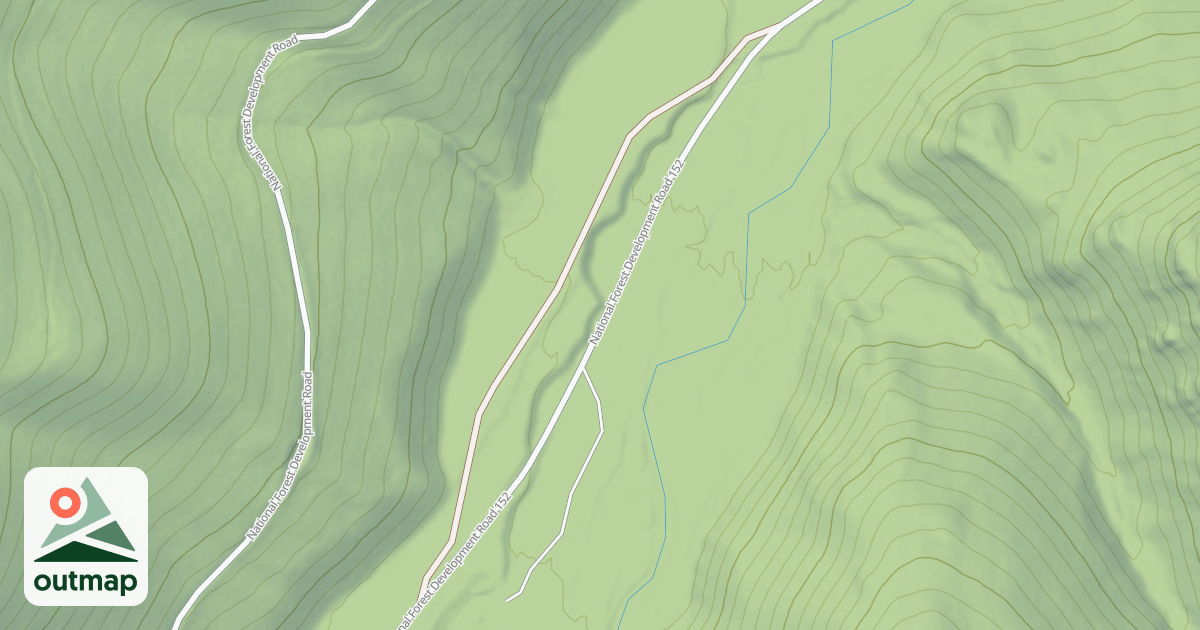 Map of JACK PINE FLATS