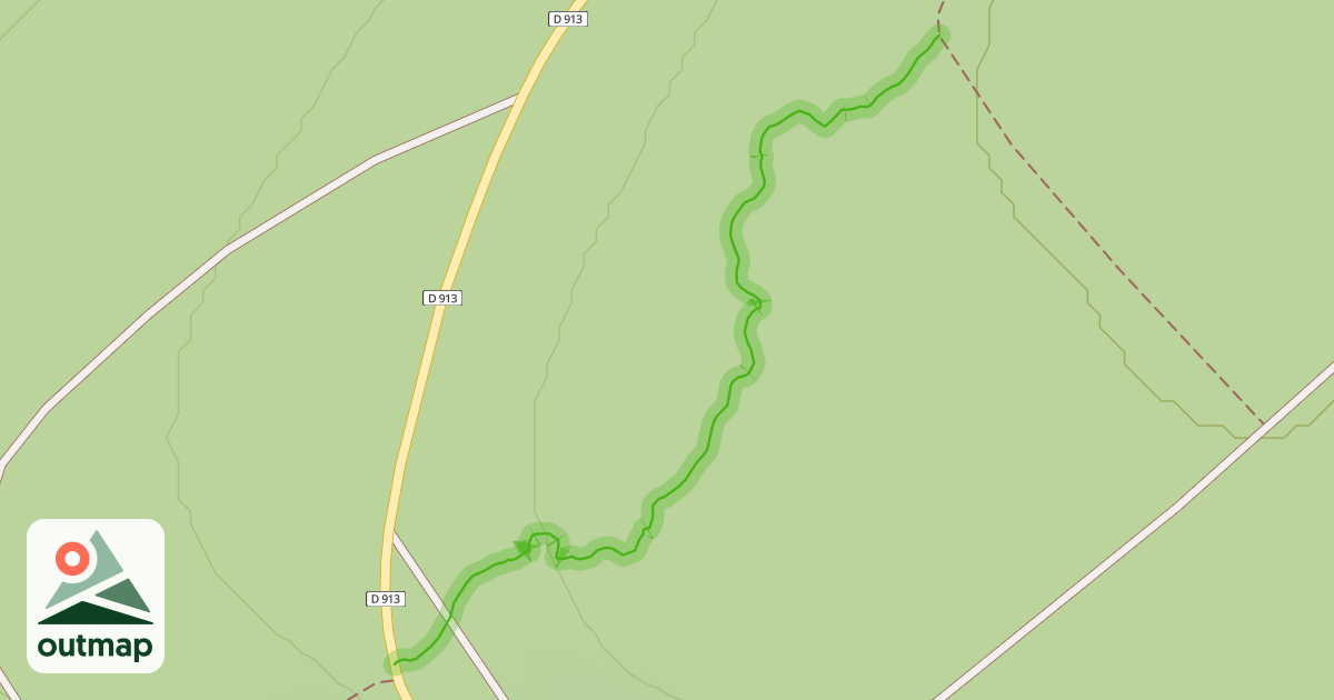 Map of 2ème partie du single du Bois Brulés
