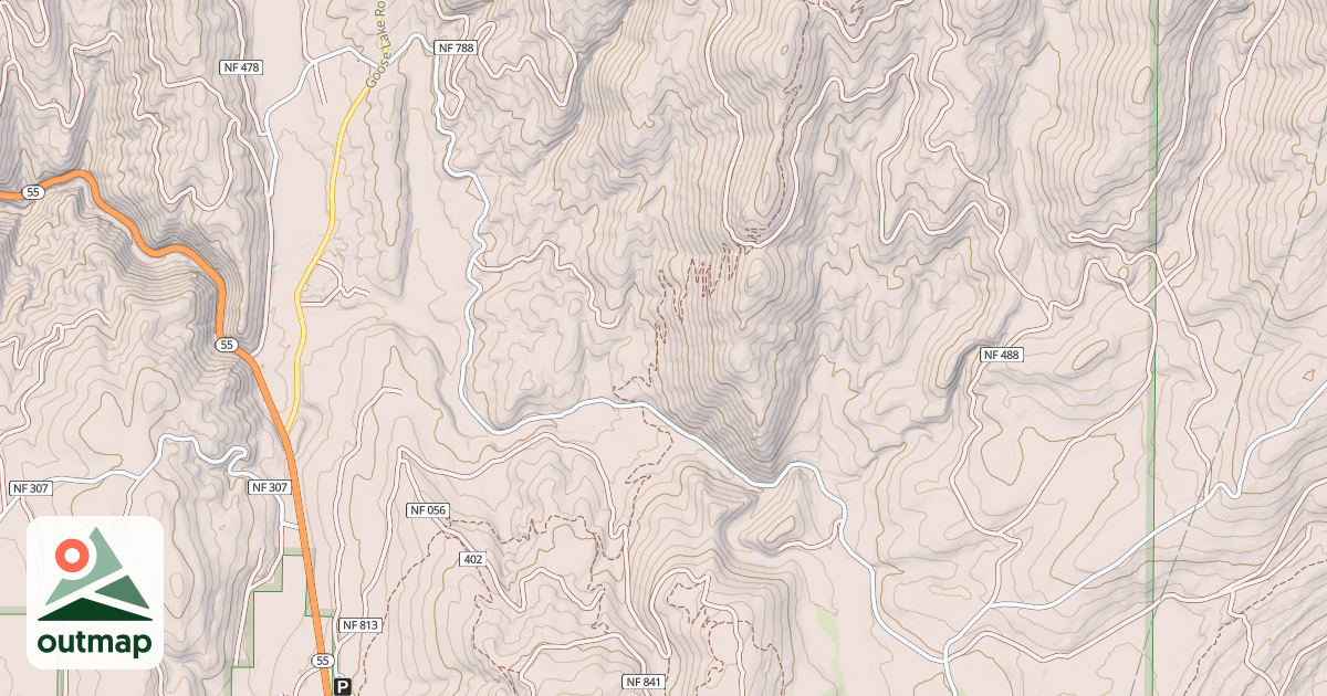 Map of BEAR BASIN