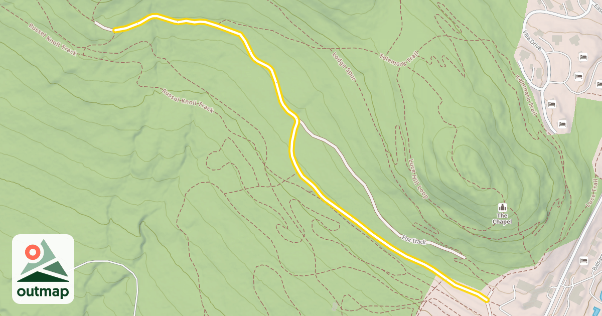 Map of Sugar Road