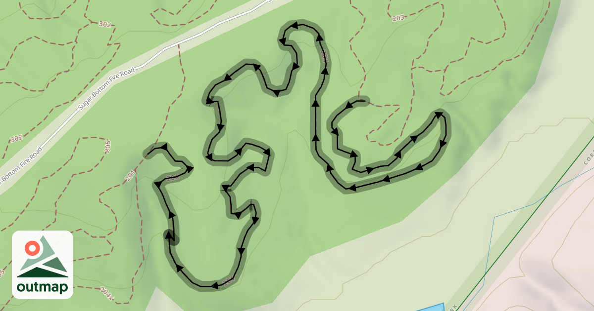 Map of 204