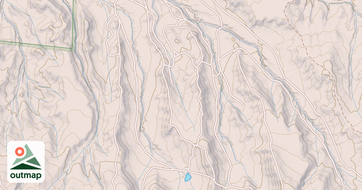 Map of BLM National GTLF Public Motorized Roads c3612056-1a68-41da-8b1f-46825d15c8a4