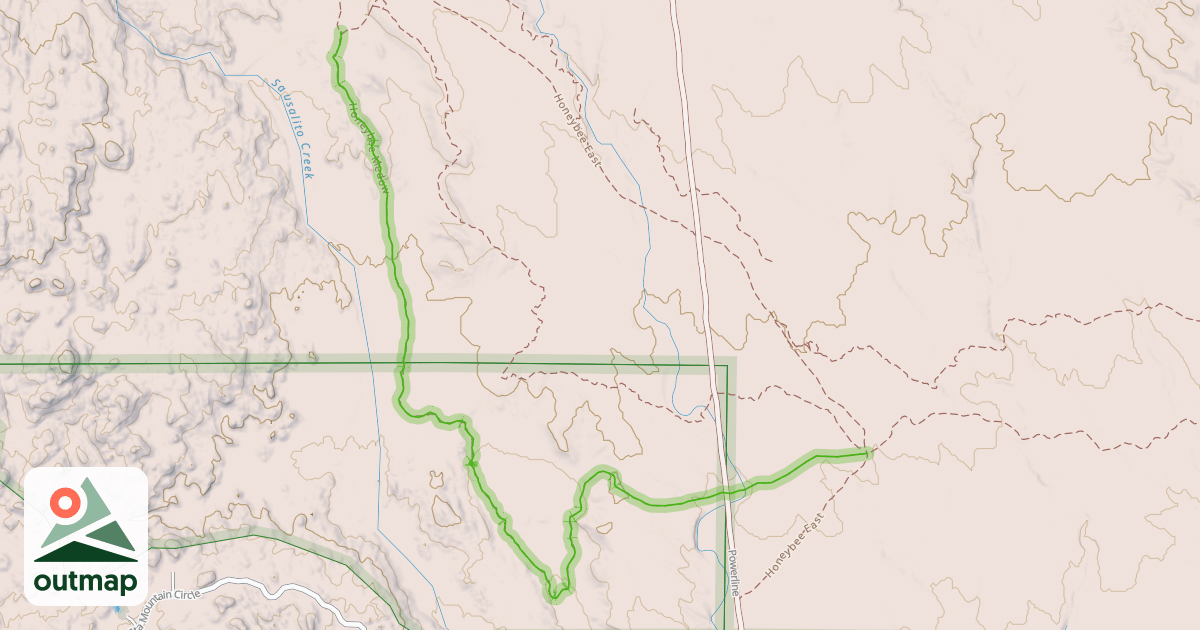 Map of Honeybee Medow