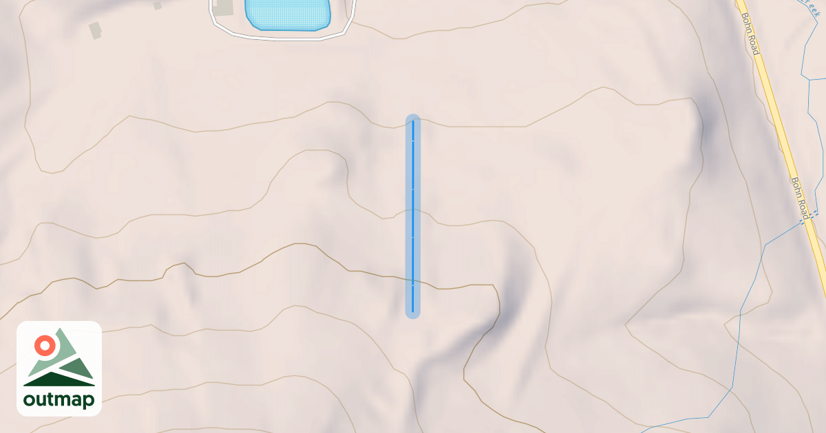 Map of Hans Down