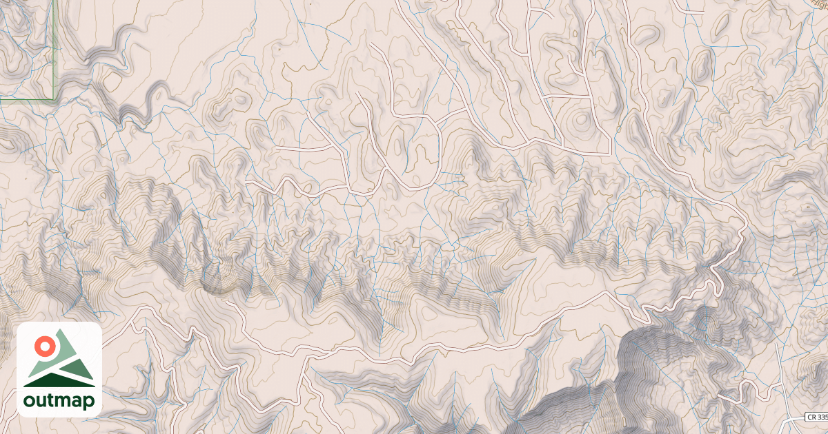 Map of EIGHT MILE
