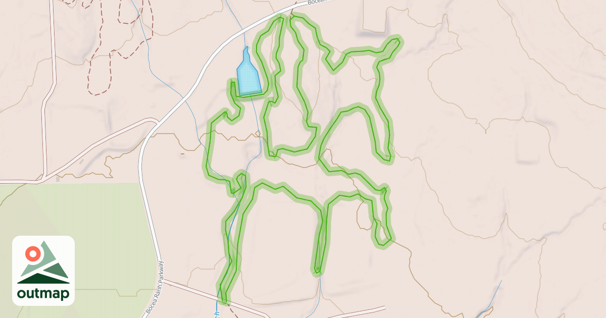 Map of Rail Spike Loop