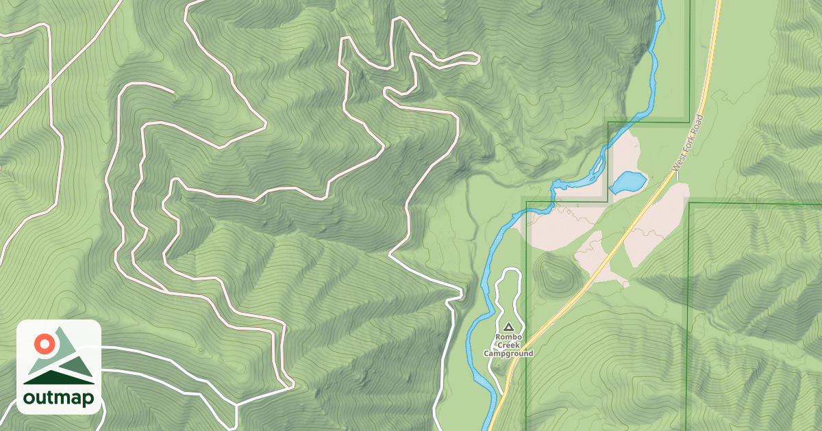 Map of (FDR) BASIN CREEK
