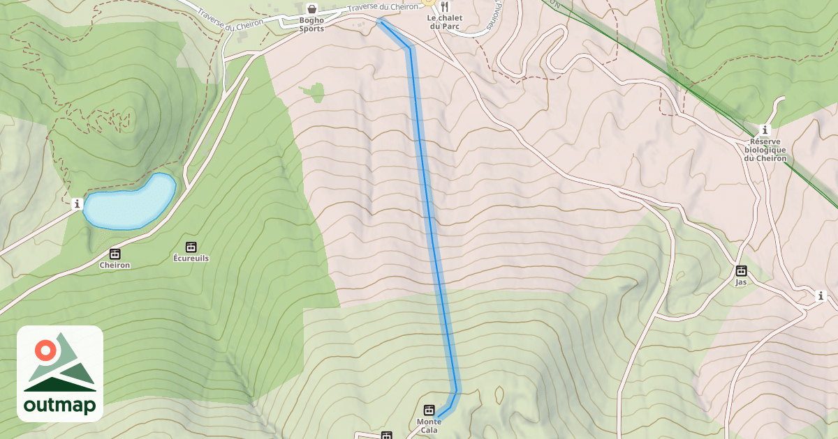 Map of Airelles