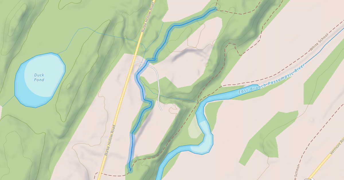 Map preview of Pete's Pond