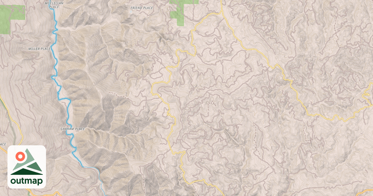 Map of BEAR WALLOW  (FA14)